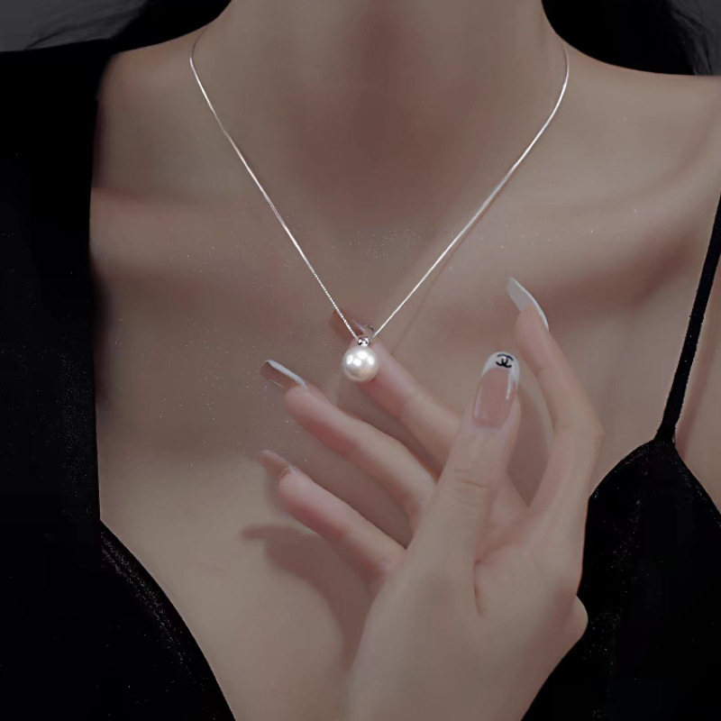 925 Sterling Silver 8mm Pearl  – обзор и цена Pearl Trim Chain