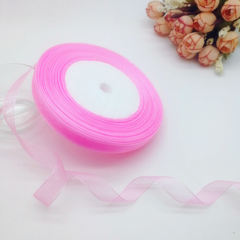 50 Yards 10/20/25mm Width Spoo – обзор и цена Organza Ribbon Spool