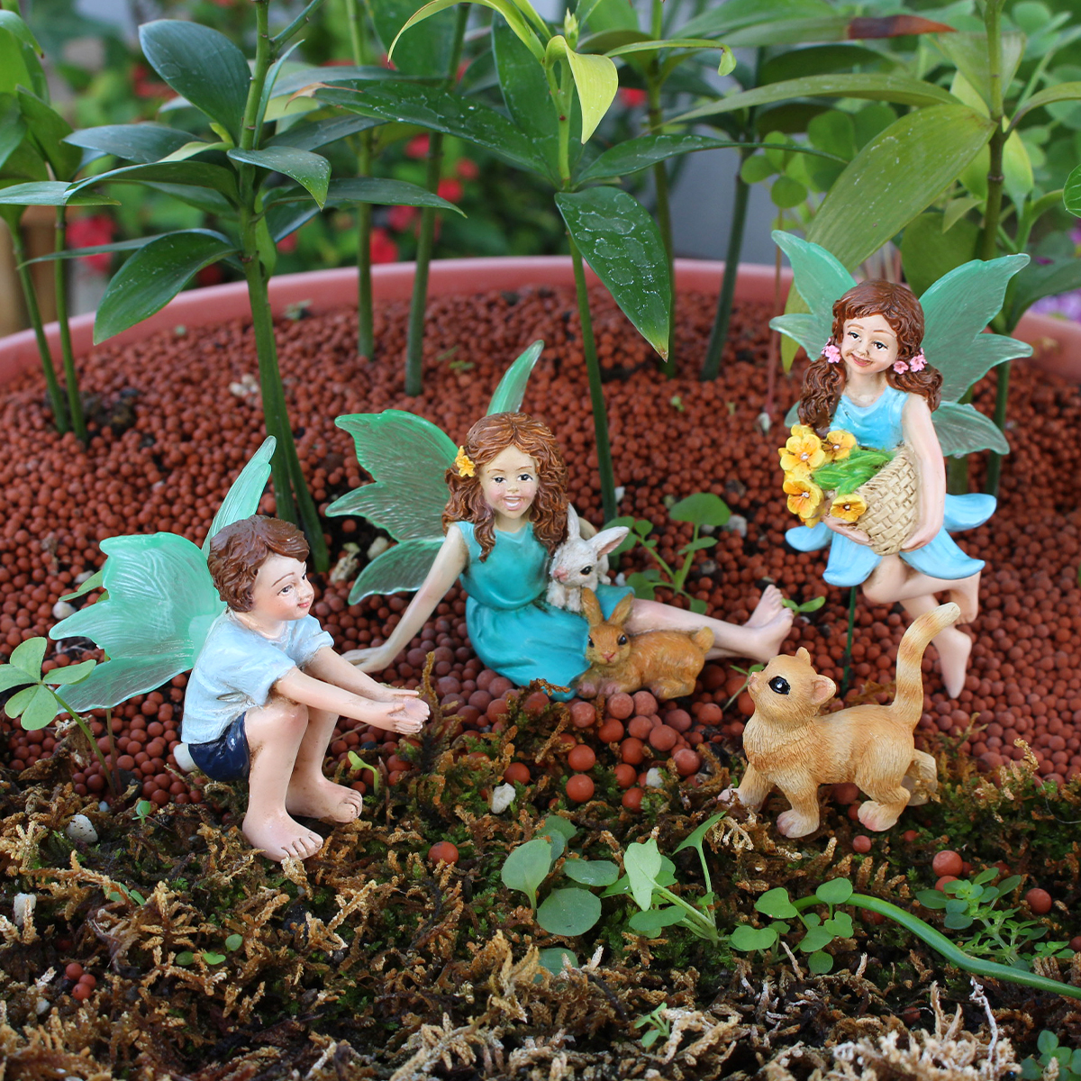 4pc Flower Fairy and Animal Pa – обзор и цена Embellishment Crafts
