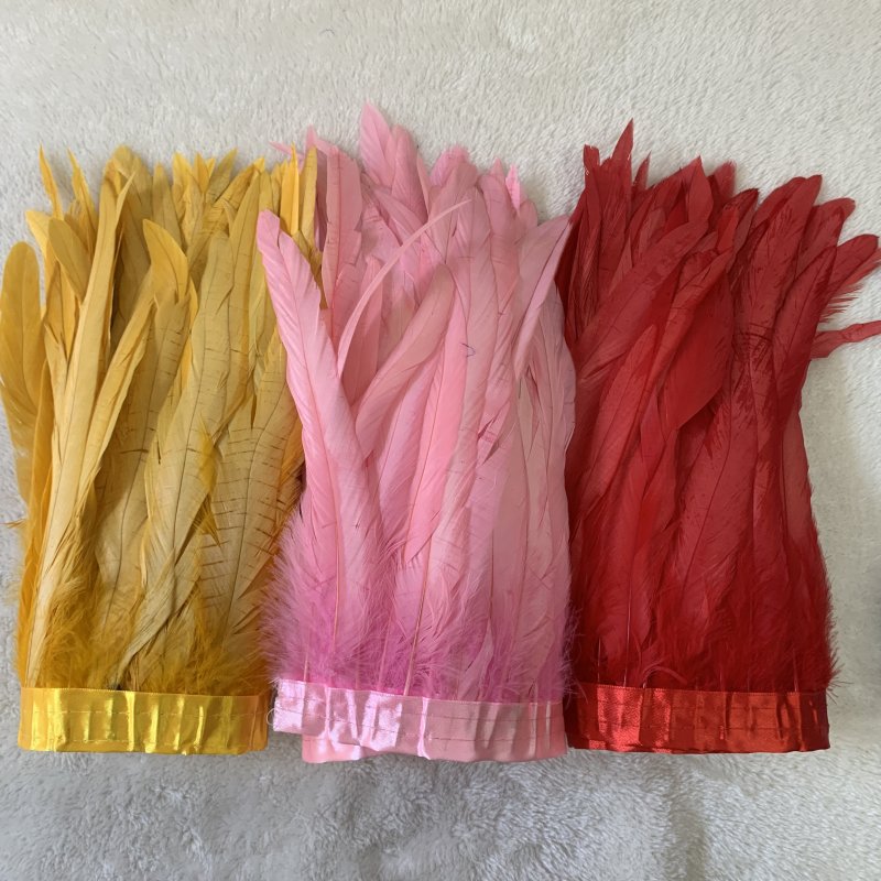 25-30cm/10-12inch Rooster Tail – обзор и цена Feather Trim Marabou