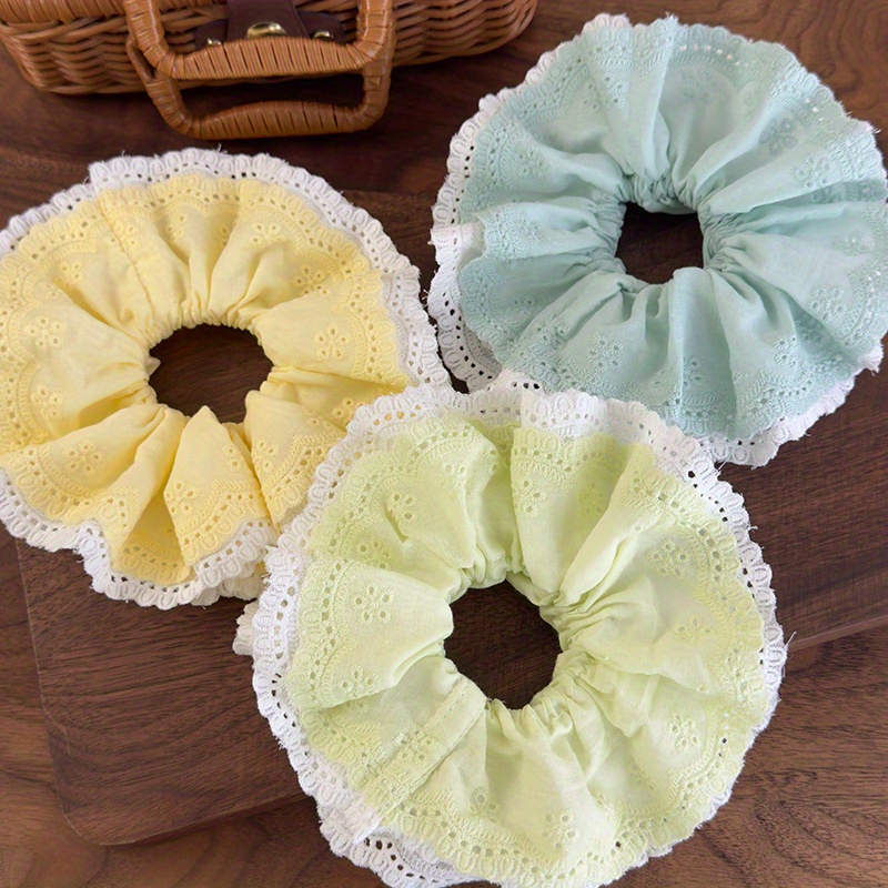 Korean-Style Elegant Mint Gree – обзор и цена Elastic Lace Trim