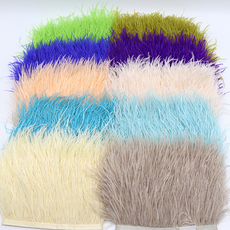 1M 8-10cm Black Ostrich Feathe – обзор и цена Feather Trim Marabou