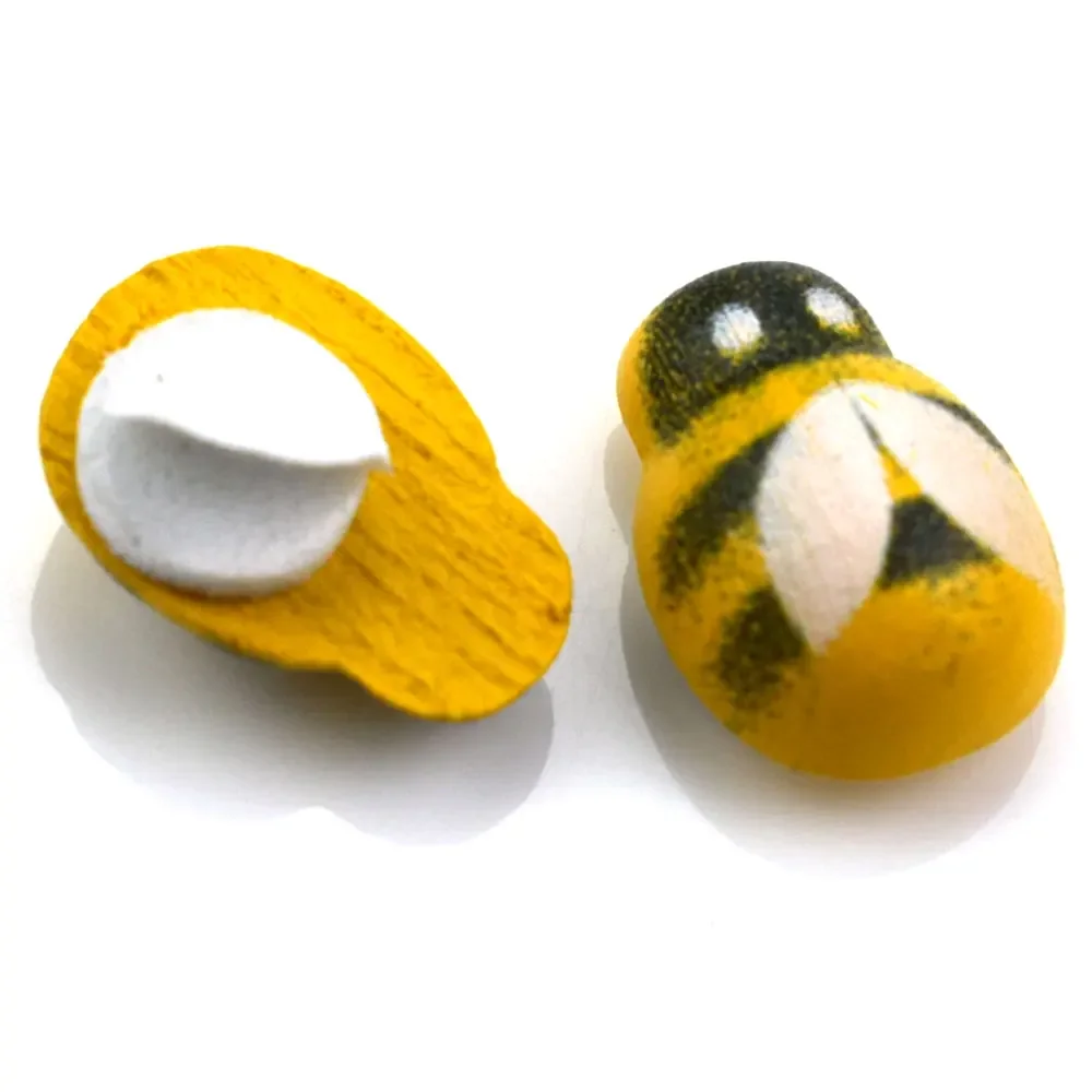 50pcs Yellow Wood Glue Buttons – обзор и цена Embellishment Glue Craft