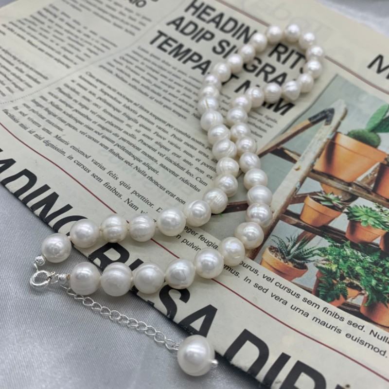 9-10mm Freshwater Pearl Neckla – обзор и цена Pearl Trim Chain