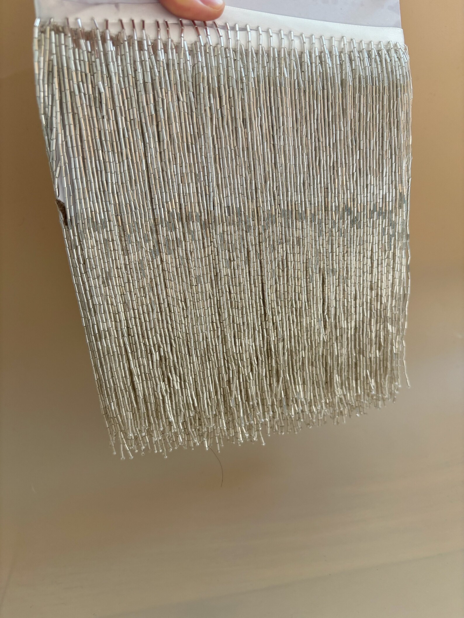 Silver Bead Fringe Trim For Ha – обзор и цена Beaded Trim Fringe