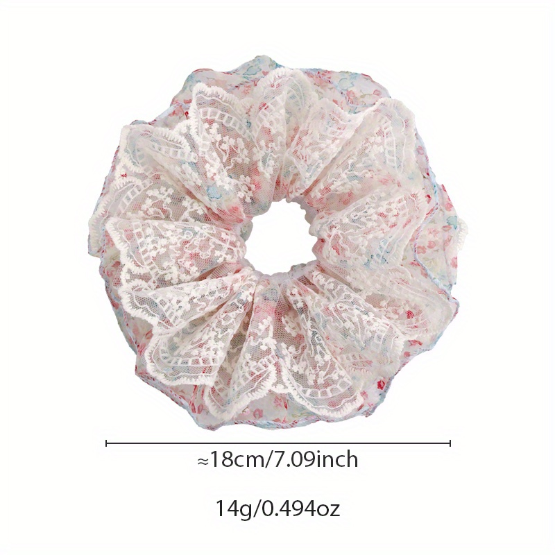 Pink and Green Floral Lace Tri – обзор и цена Elastic Lace Trim
