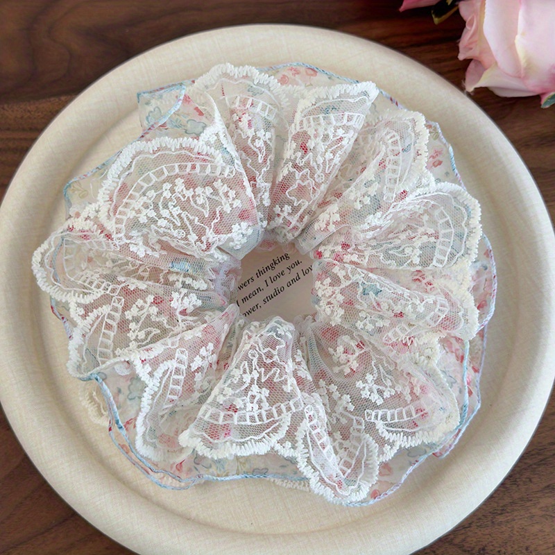 Pink and Green Floral Lace Tri – обзор и цена Elastic Lace Trim