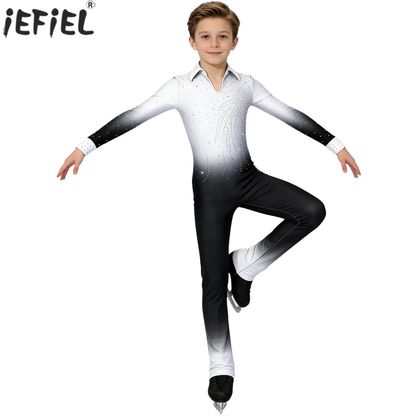 Kids Boys Figure Skating Dance – обзор и цена Rhinestone Banding Trim