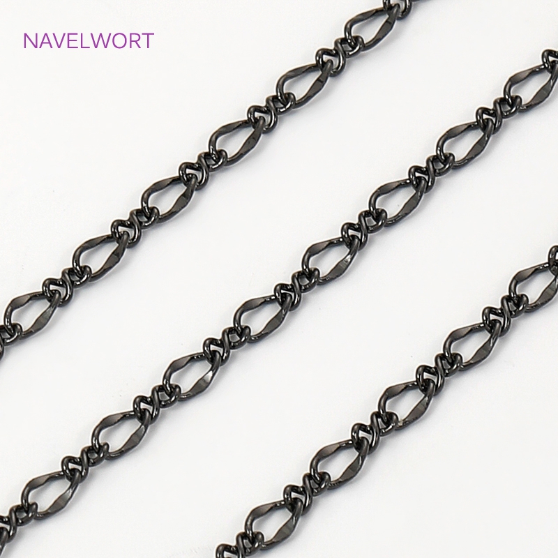 Black Color Oval Thin Chains F – обзор и цена Embroidery Craft