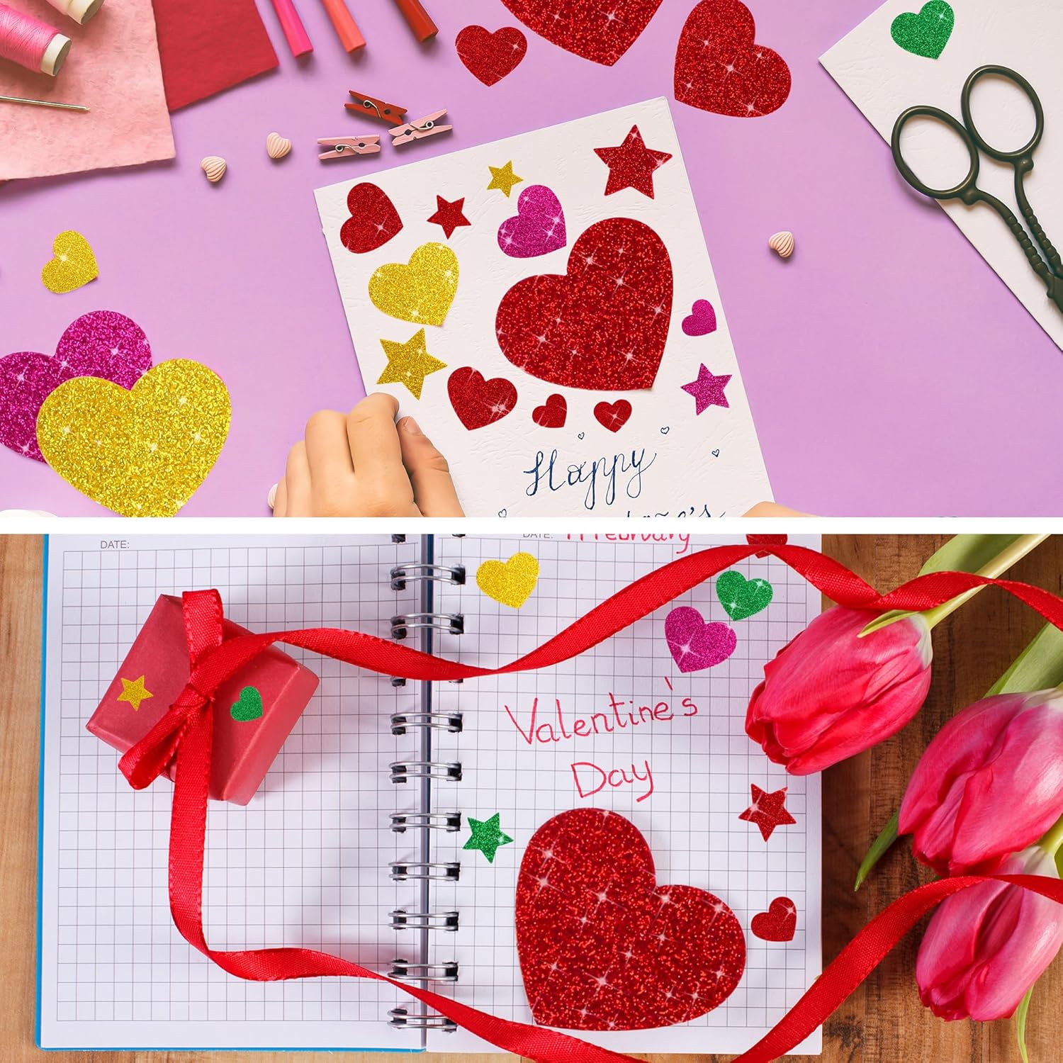 625Pcs Glitter Heart Foam Stic – обзор и цена Glitter Vinyl Roll