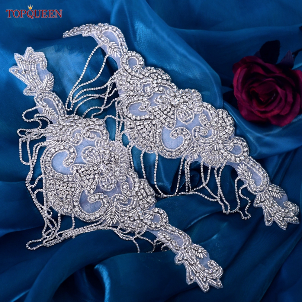 TOPQUEEN SP63 Bridal Tassels R – обзор и цена Sew On Rhinestone