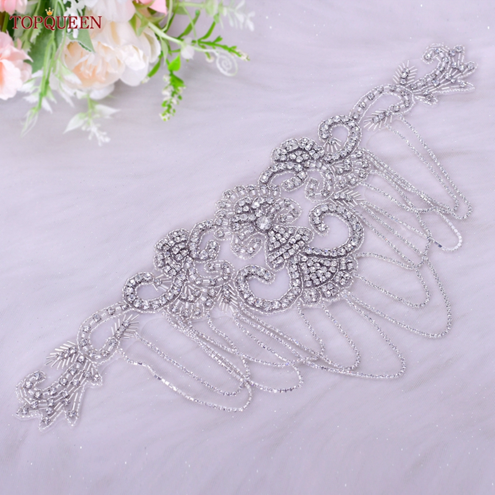 TOPQUEEN SP63 Bridal Tassels R – обзор и цена Sew On Rhinestone