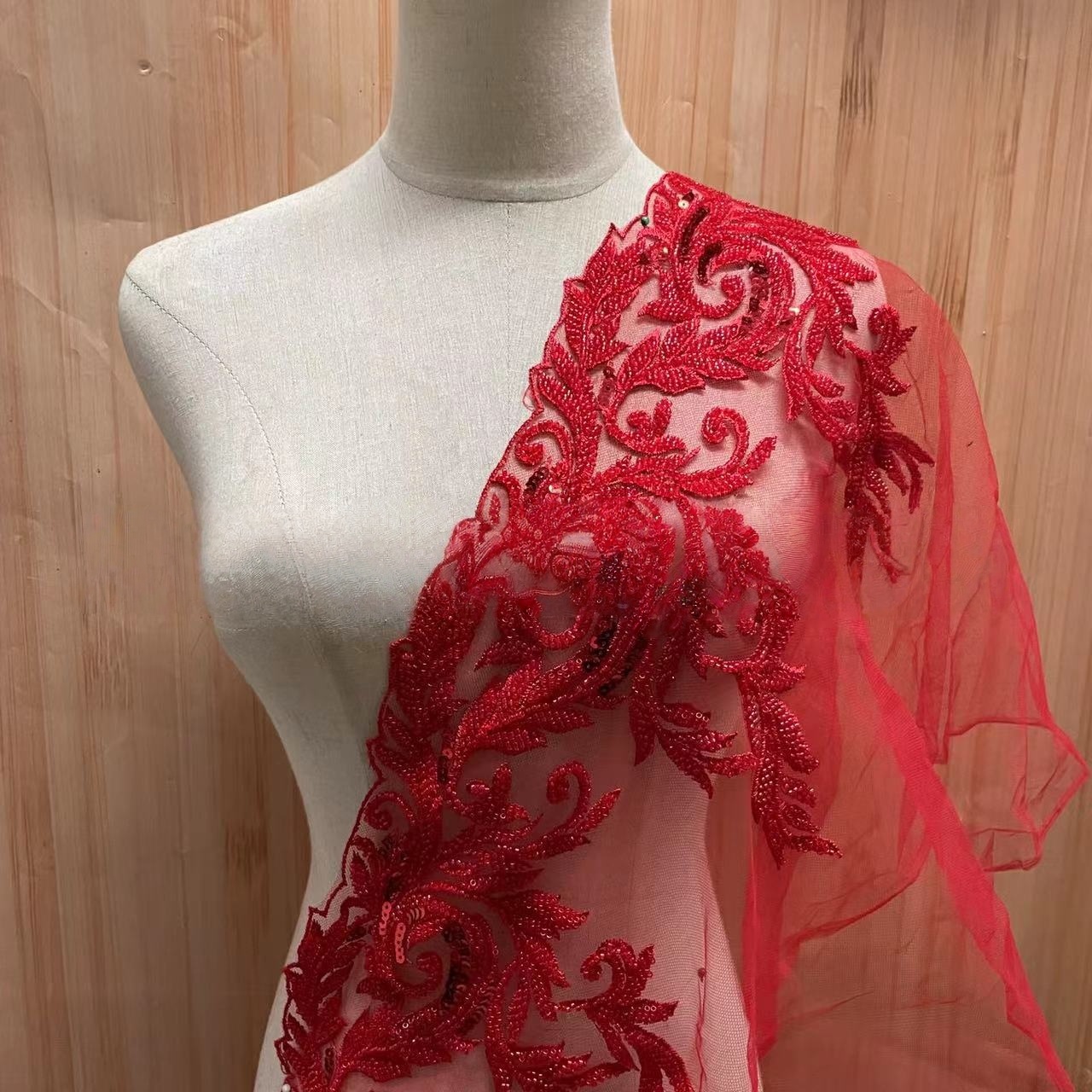 Beaded Embroidery Lace Trim wi – обзор и цена Beaded Trim Fringe