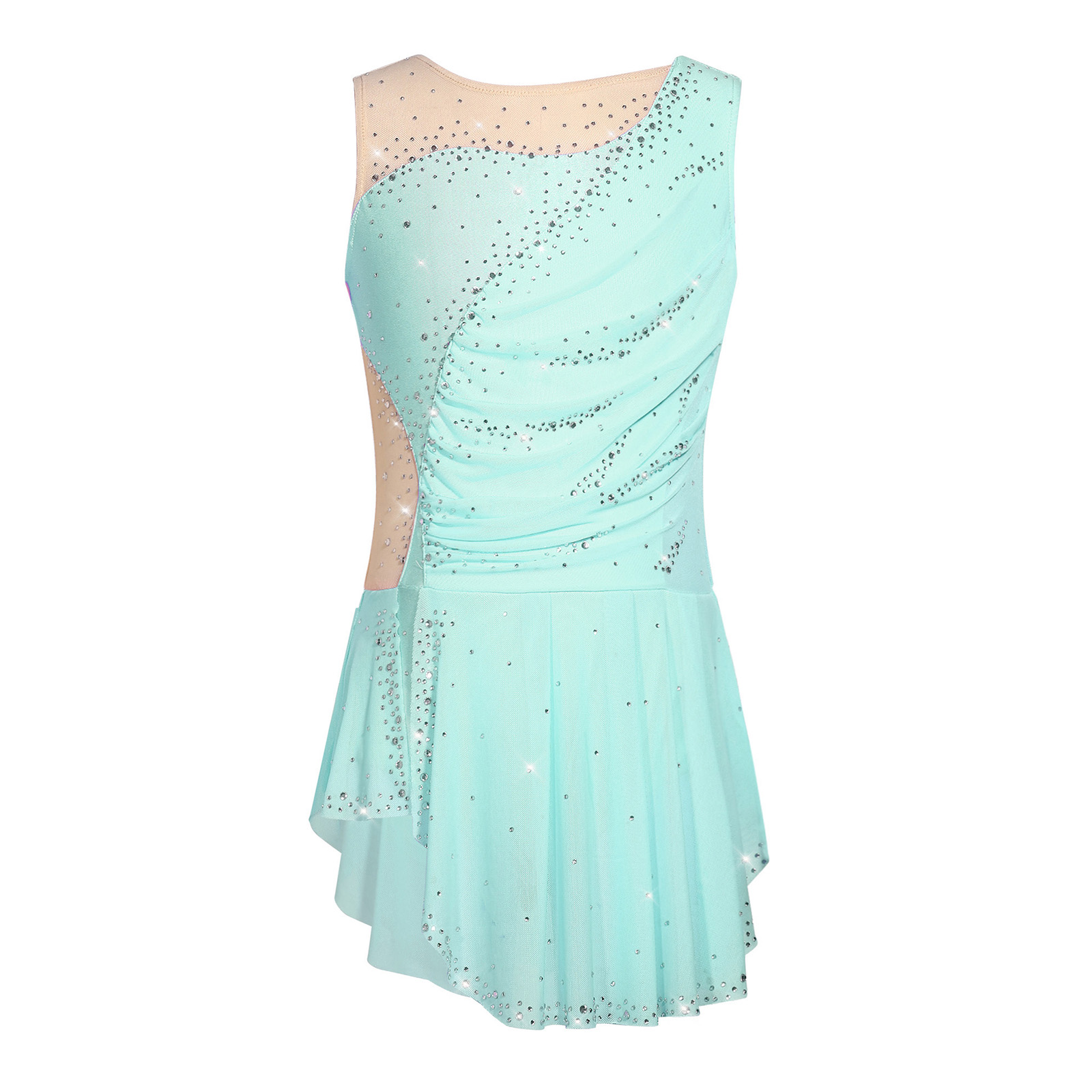 Kids Girls Figure Ice Skating  – обзор и цена Rhinestone Banding Trim