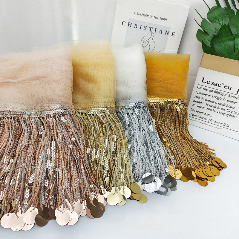 10 Yards Sequins Tassel Lace T – обзор и цена Fringe Ribbon Sewing