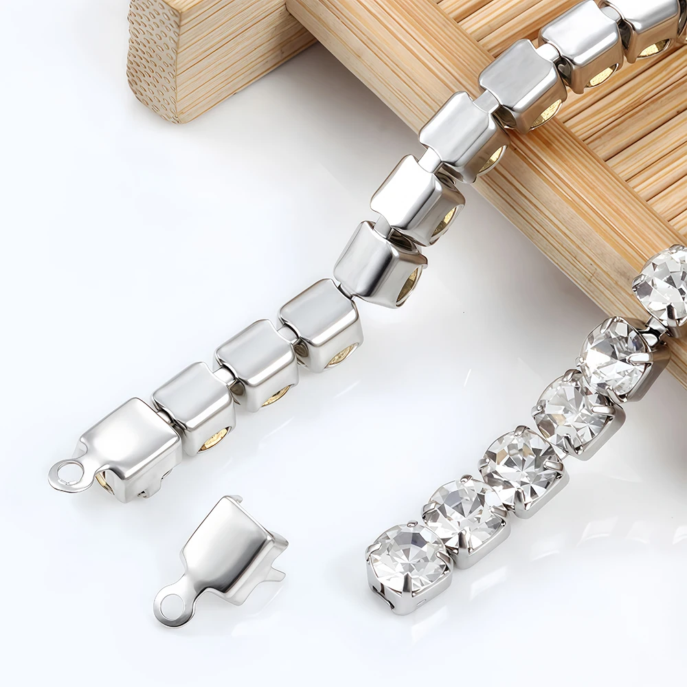 10/20Pcs Stainless Steel Gold  – обзор и цена Beaded Trim Fringe