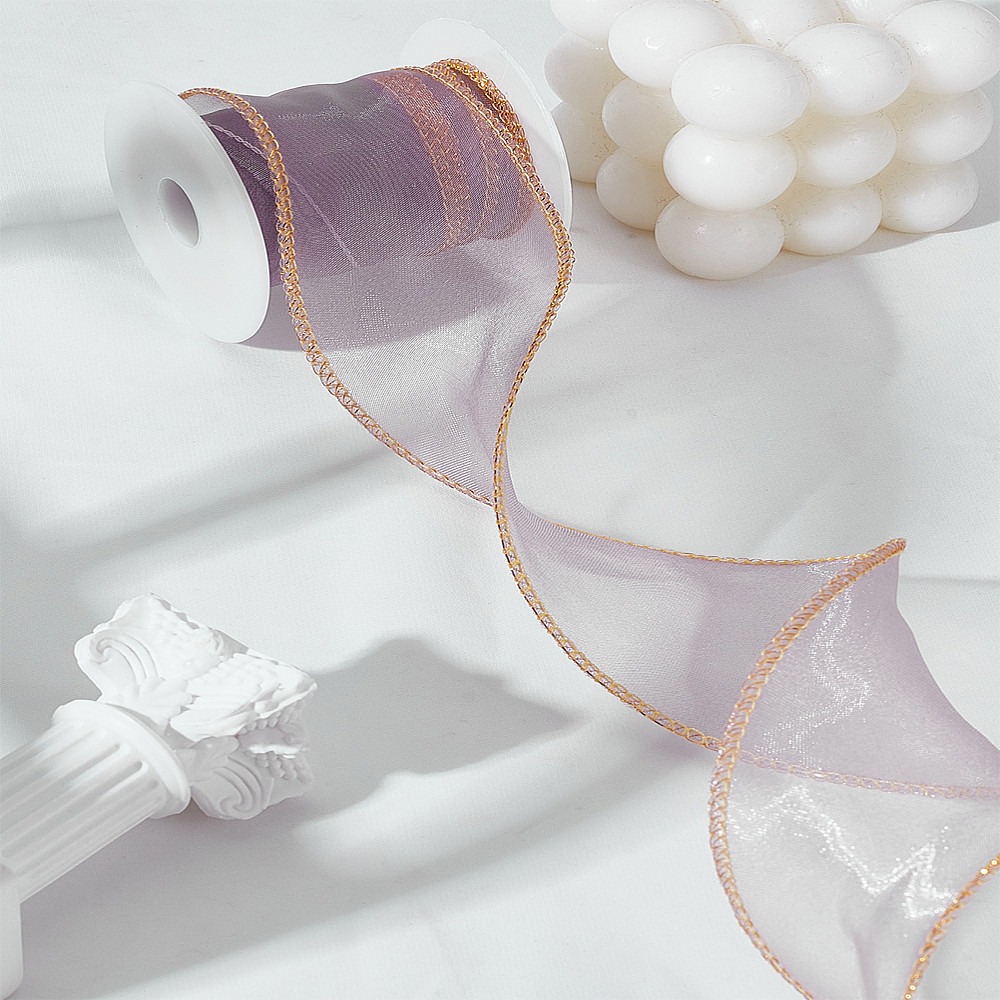 5 Yards Polyester Organza Ribb – обзор и цена Organza Ribbon Spool