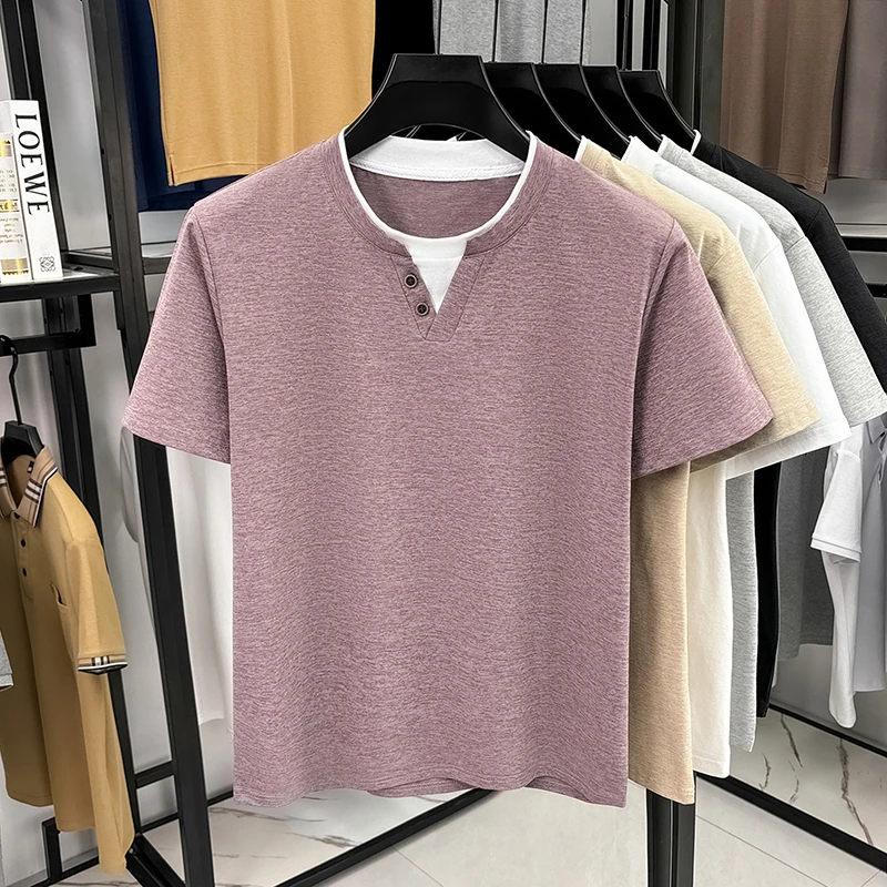 Men's Minimalist Henley Neck T – обзор и цена Embellish Knit