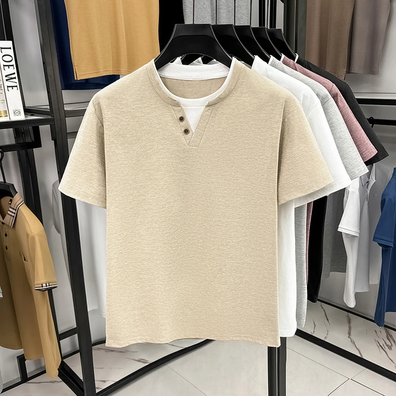 Men's Minimalist Henley Neck T – обзор и цена Embellish Knit