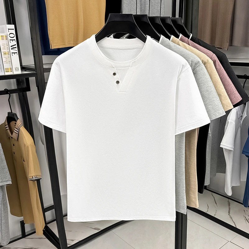 Men's Minimalist Henley Neck T – обзор и цена Embellish Knit
