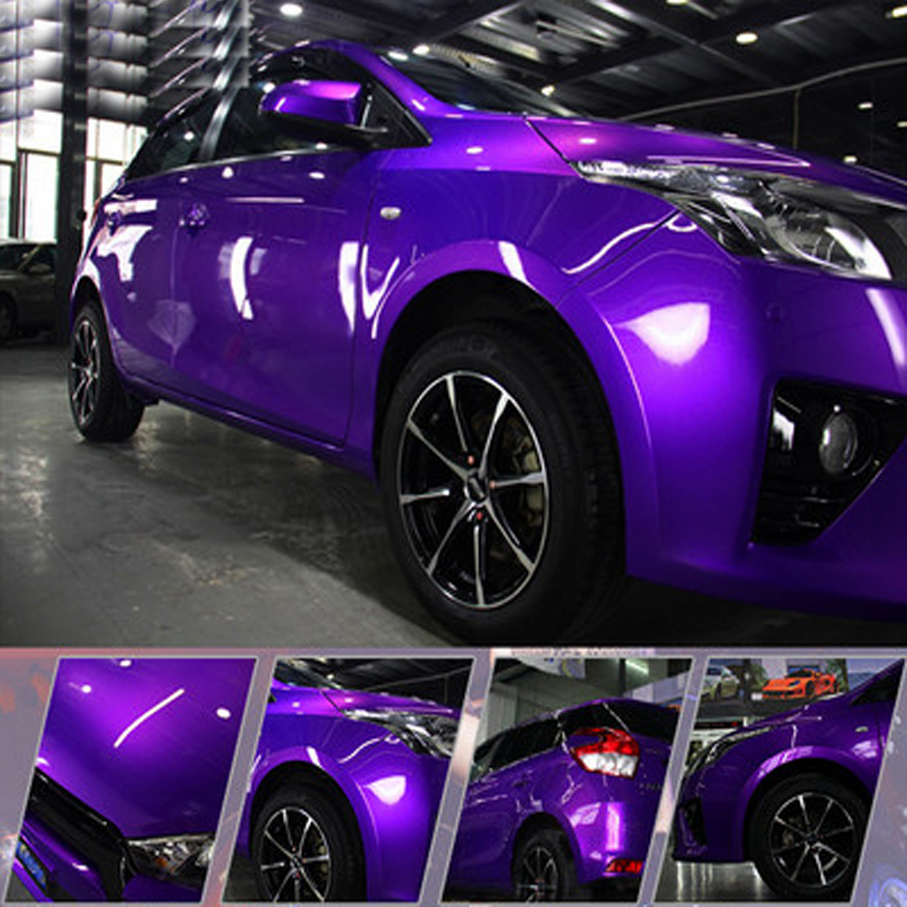 Premium Gloss Metal Candy Purp – обзор и цена Glitter Vinyl Roll