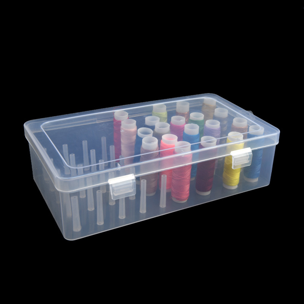 New Sewing Thread Box 42 Piece – обзор и цена Craft Embellishment Storage