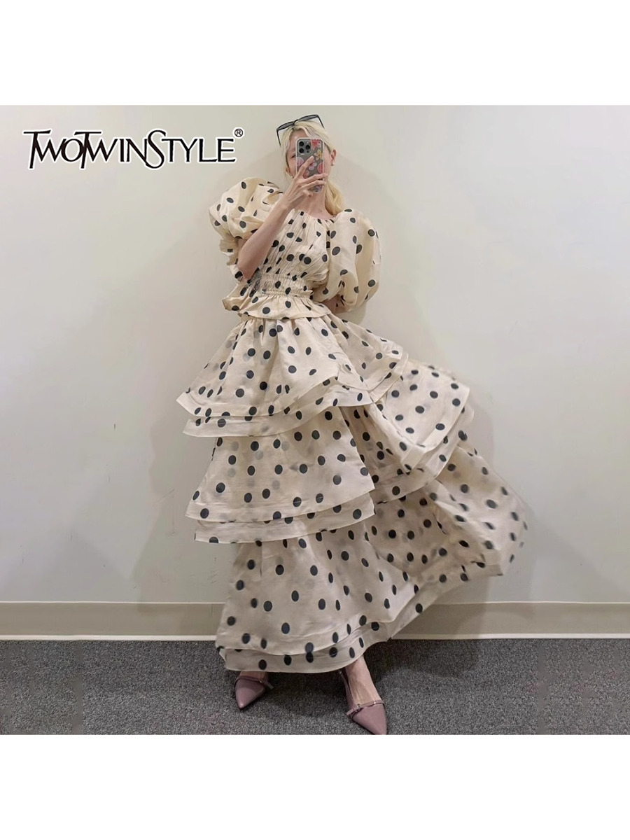 TWOTWINSTYL Hit Color Polka Do – обзор и цена Tassel Fringe Trim