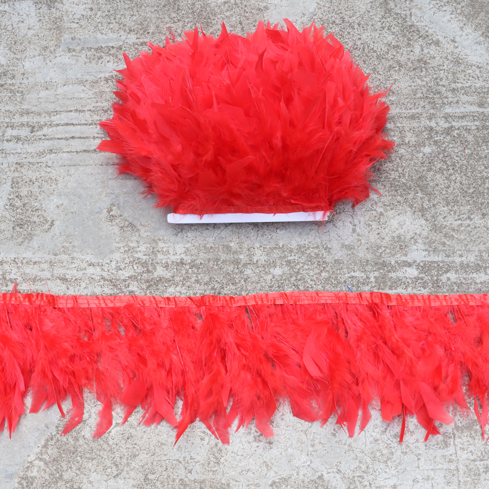 1M Natural Turkey Feathers Tri – обзор и цена Feather Trim Marabou