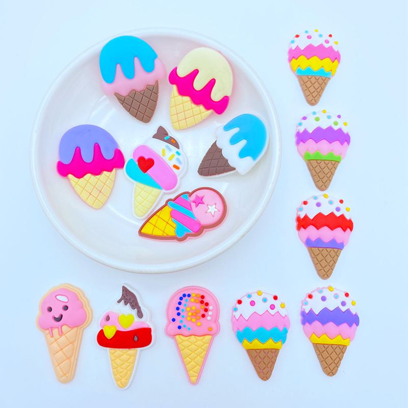 10/20pcs Cute Ice Cream Series – обзор и цена Embellishment Glue Craft