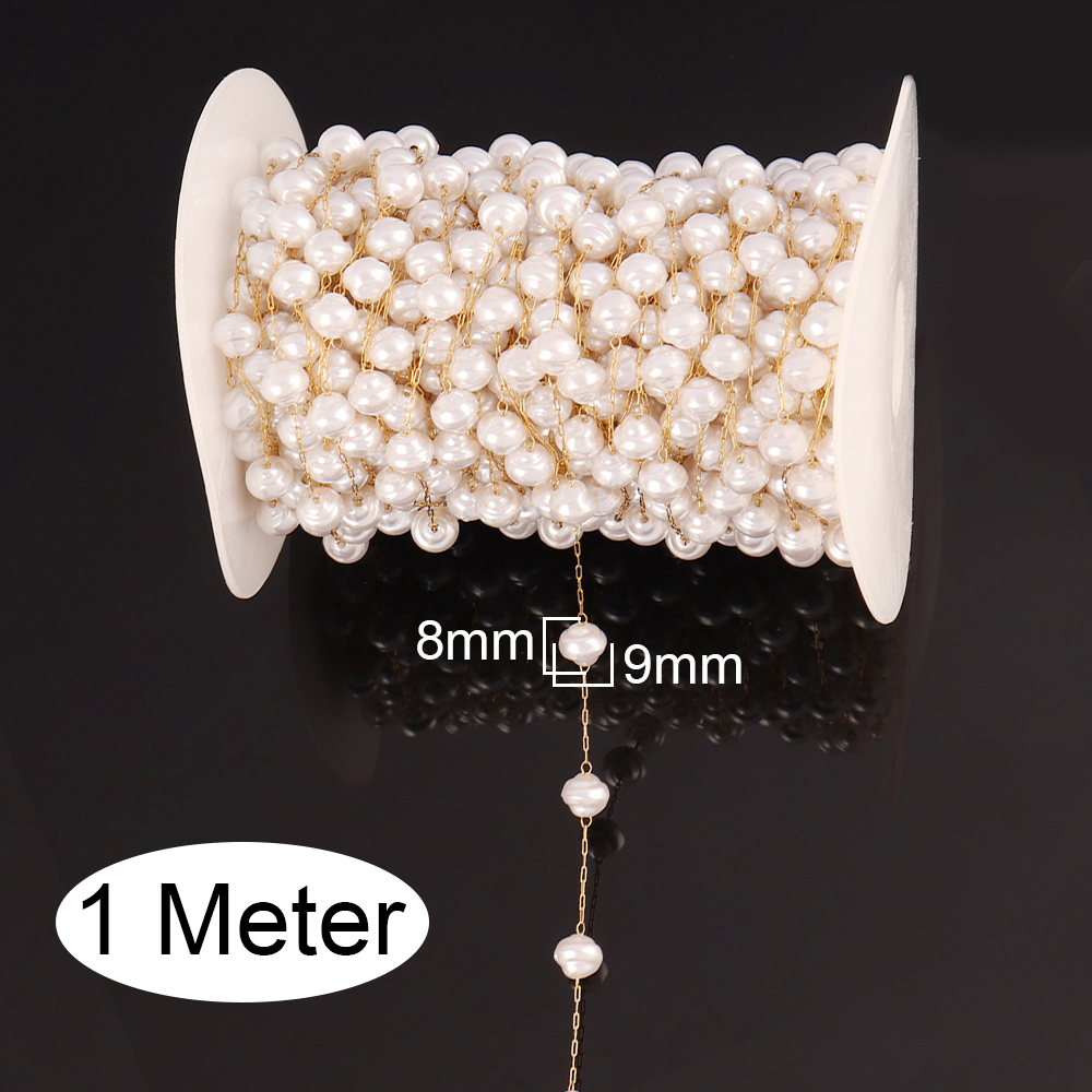 1Meters Stainless Steel Chain  – обзор и цена Pearl Trim Chain