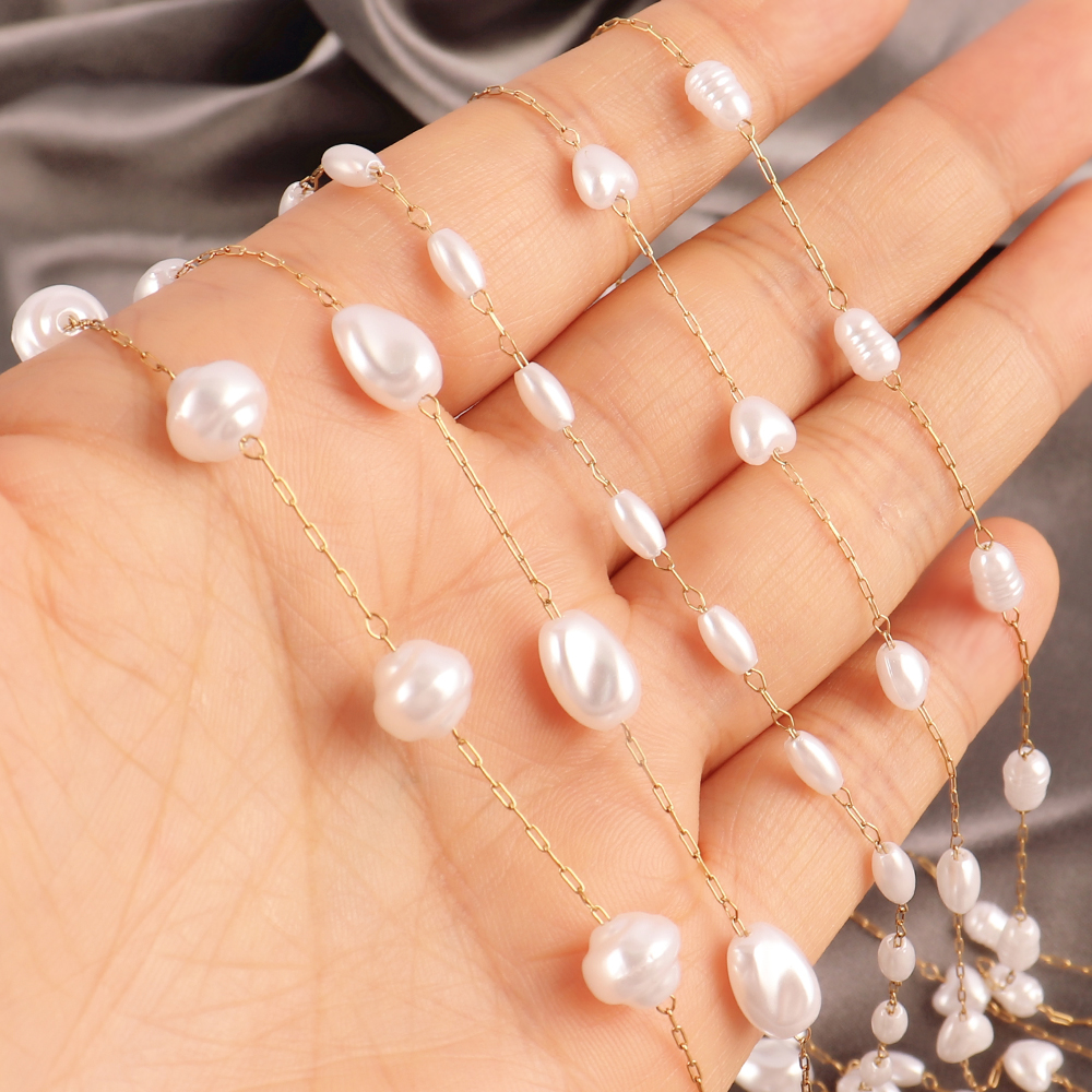 1Meters Stainless Steel Chain  – обзор и цена Pearl Trim Chain