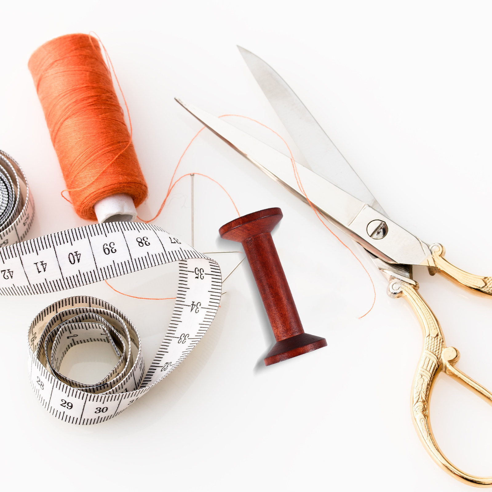 6Pcs Wooden Empty Spools for C – обзор и цена Embroidery Craft