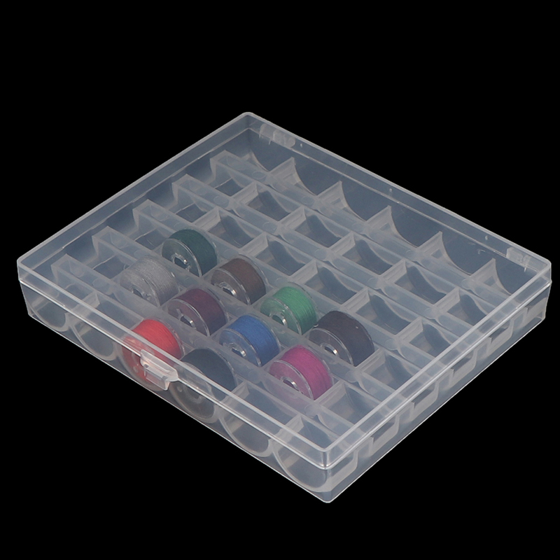 1pc 36 Spools Empty Bobbins St – обзор и цена Craft Embellishment Storage