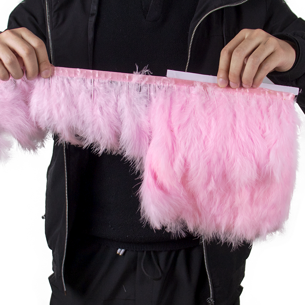 1M Fluffy Turkey Marabou Feath – обзор и цена Feather Trim Marabou