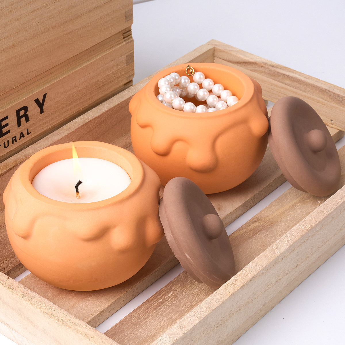 3D Honey Candle Jar Silicone M – обзор и цена Craft Embellishment Storage