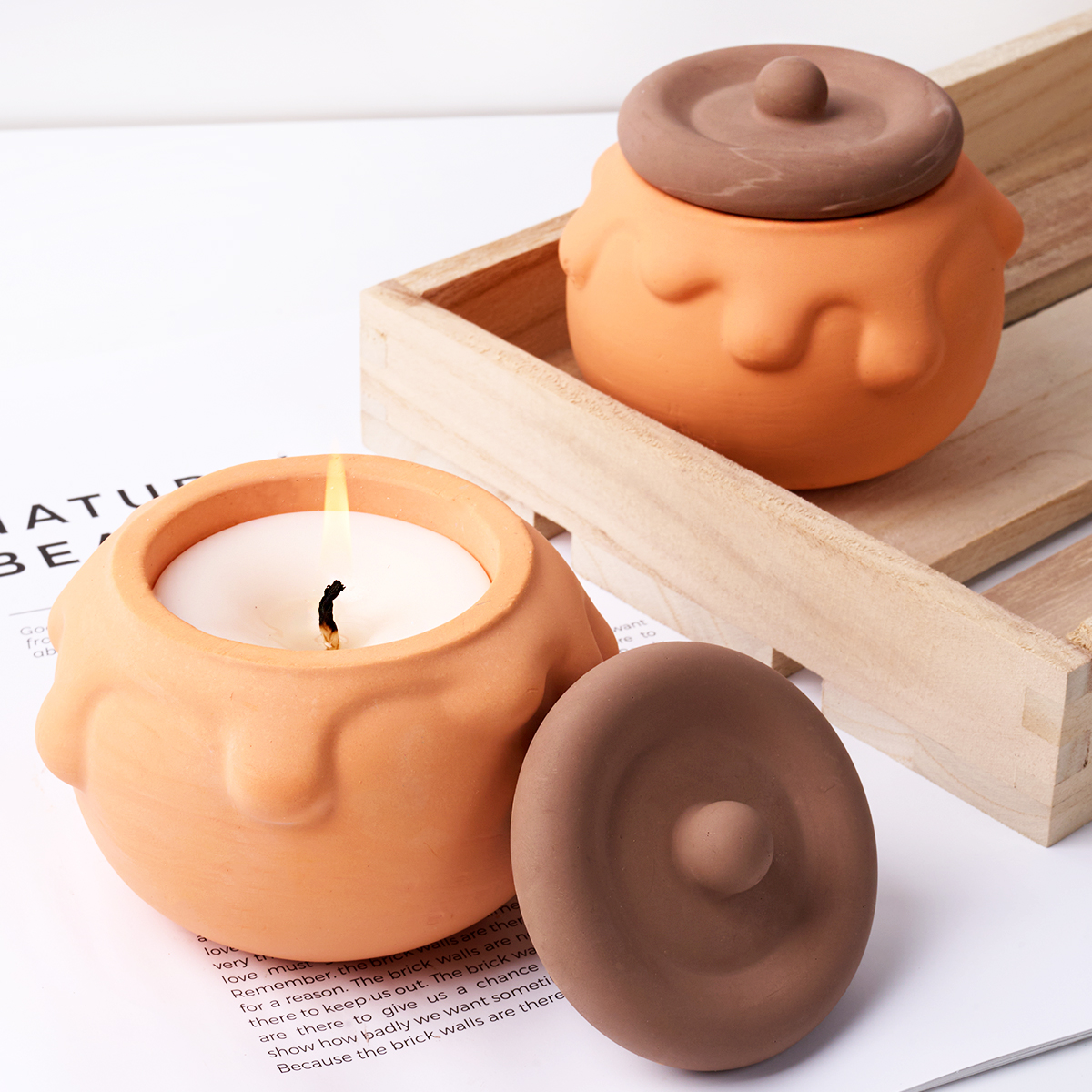 3D Honey Candle Jar Silicone M – обзор и цена Craft Embellishment Storage