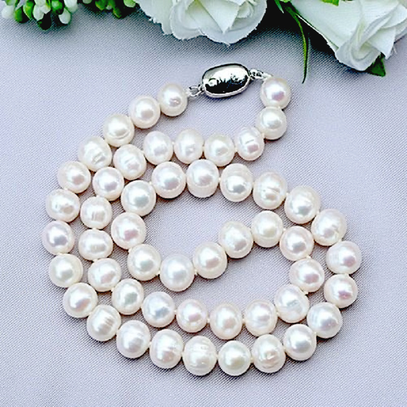 8-9mm Natural Freshwater Pearl – обзор и цена Pearl Trim Chain