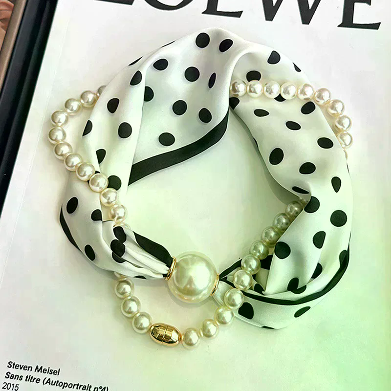 Magnetic Narrow Elegant Satins – обзор и цена Pearl Trim Chain