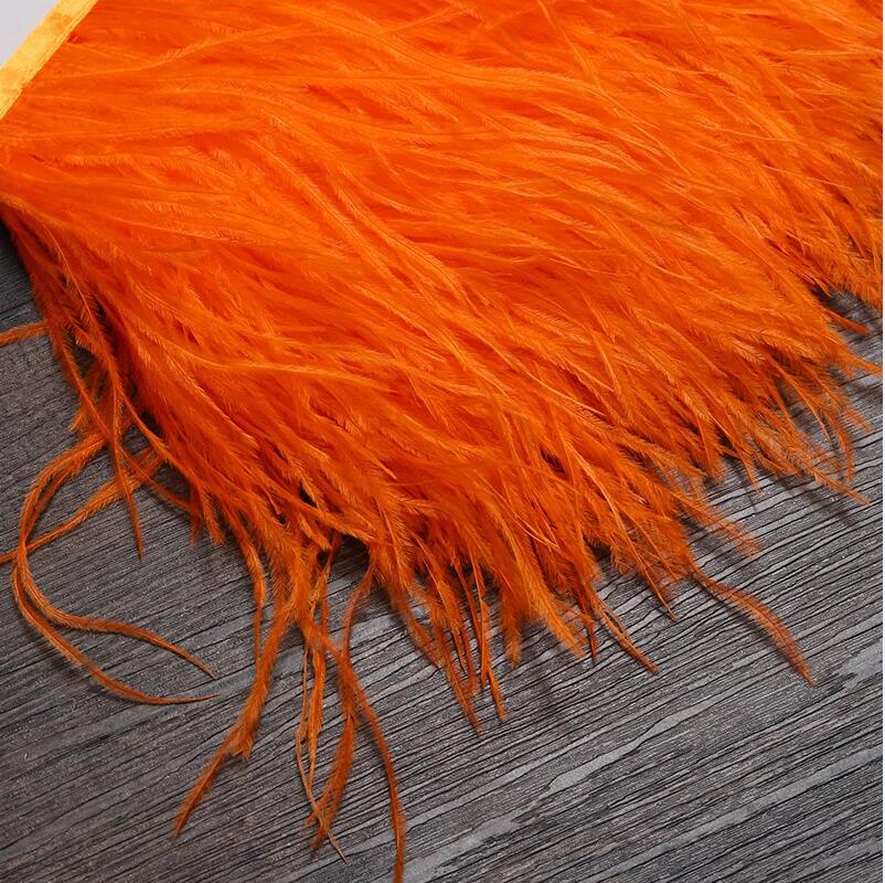 Ostrich Feathers Trim 13-18 CM – обзор и цена Feather Trim Marabou