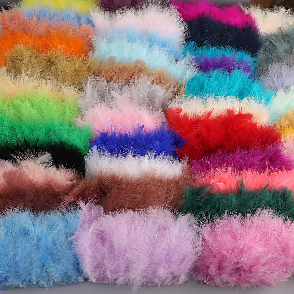 10-15cm Turkey Feathers Trim F – обзор и цена Feather Trim Marabou