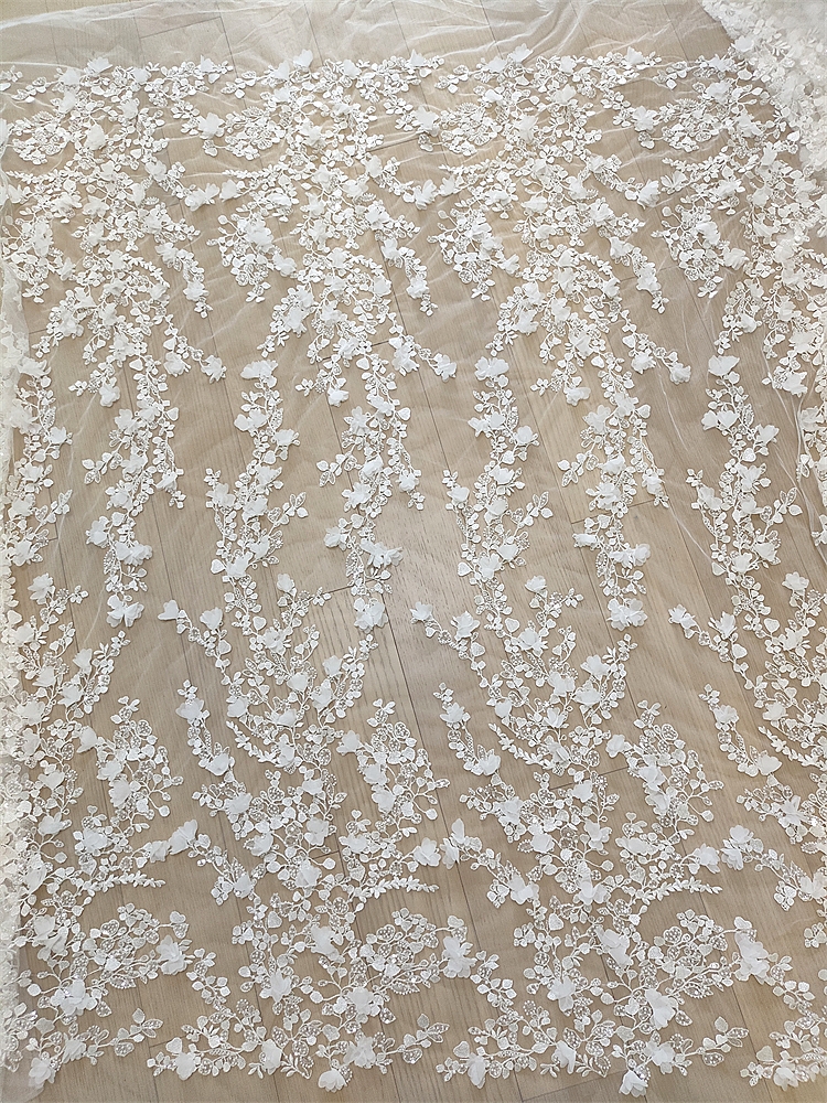 Ivory 3D Floral Hand Beaded La – обзор и цена Embellish Craft