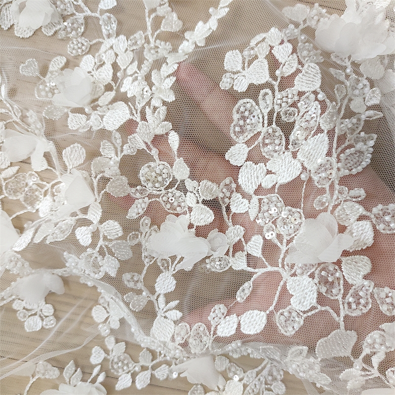 Ivory 3D Floral Hand Beaded La – обзор и цена Embellish Craft