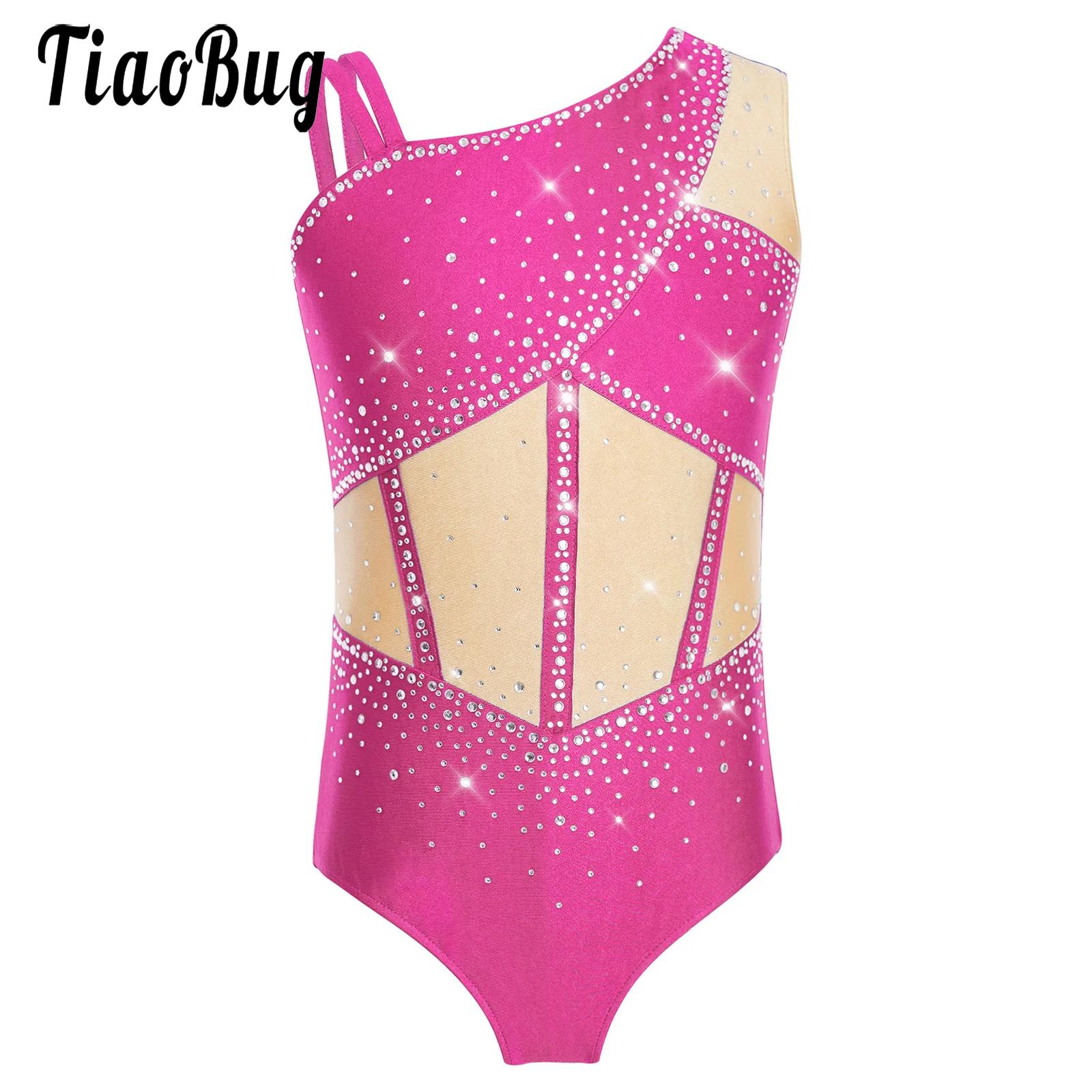 Kid Girls Figure Skating Balle – обзор и цена Rhinestone Banding Trim