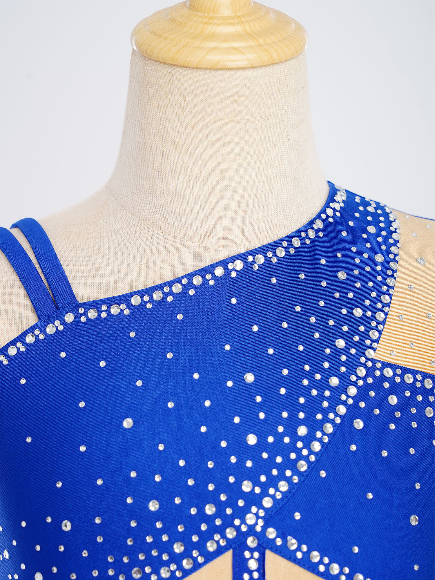 Kid Girls Figure Skating Balle – обзор и цена Rhinestone Banding Trim