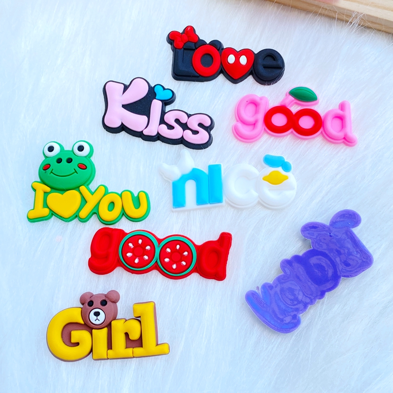 20pcs New Mini Lovely Letters  – обзор и цена Embellishment Glue Craft