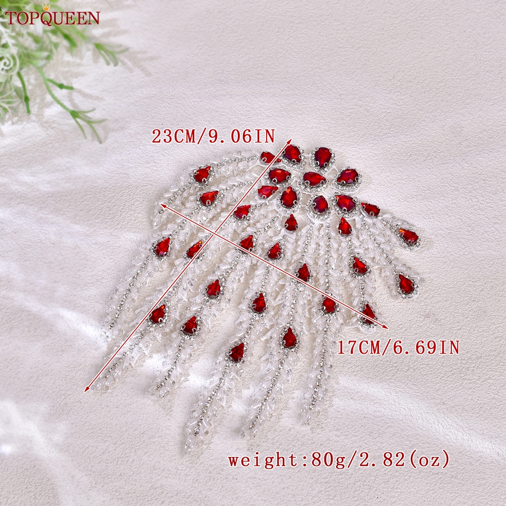 TOPQUEEN Hand-sewn Beaded Tass – обзор и цена Sew On Rhinestone