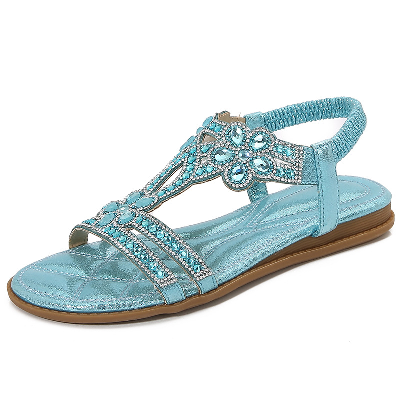 Big Size Openwork Sandals Bohe – обзор и цена Sew On Rhinestone