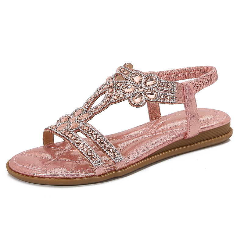 Big Size Openwork Sandals Bohe – обзор и цена Sew On Rhinestone
