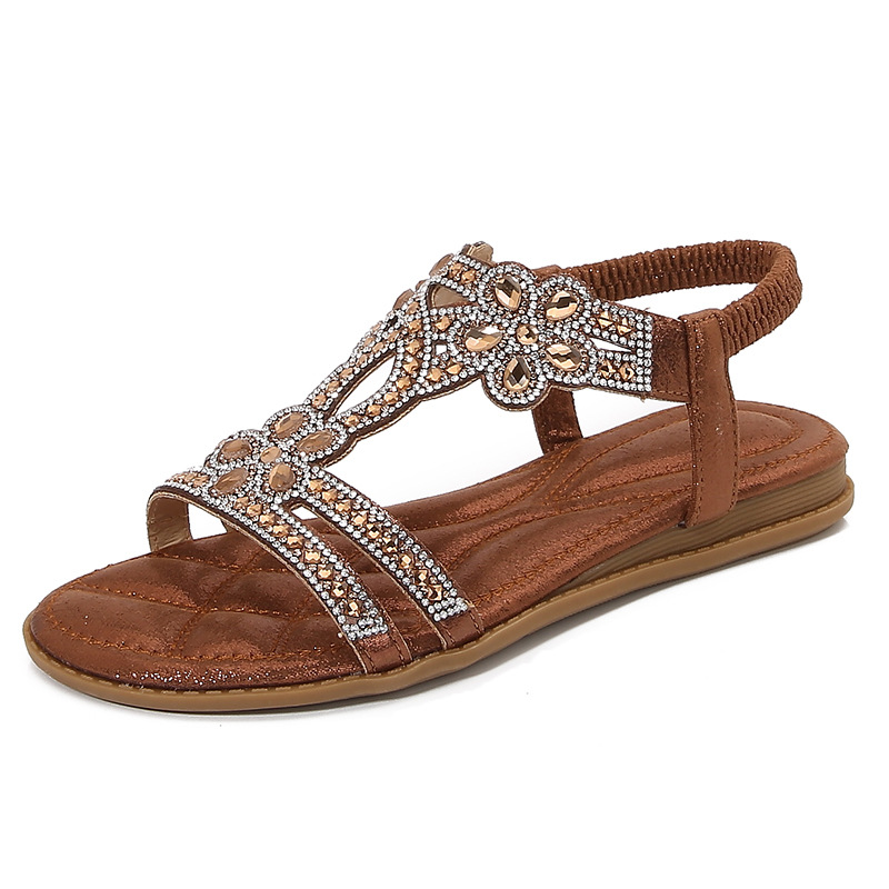 Big Size Openwork Sandals Bohe – обзор и цена Sew On Rhinestone