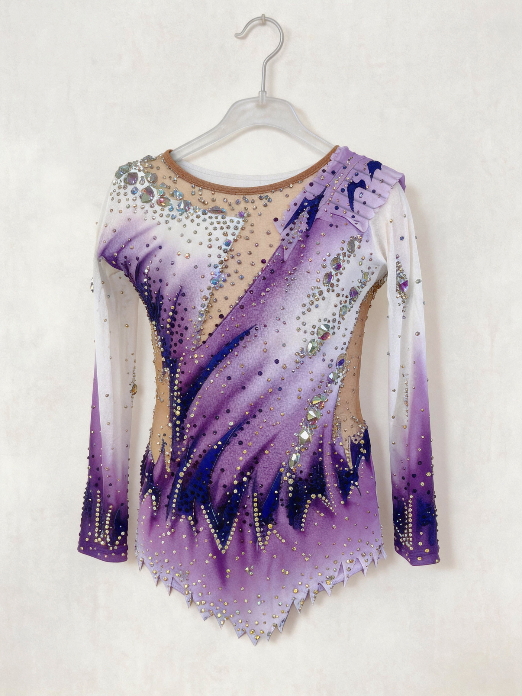 Girls Purple Ombre Luxury Rhyt – обзор и цена Rhinestone Banding Trim